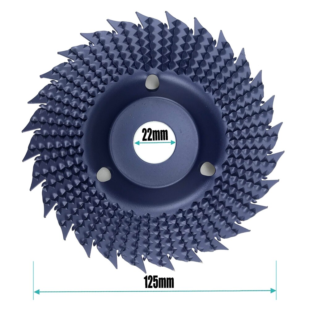 22/125Mm Slijpschijf Van Haakse Slijper Voor Hout Gepolijst Slijpen Fit Haakse Slijper 125: Blauw