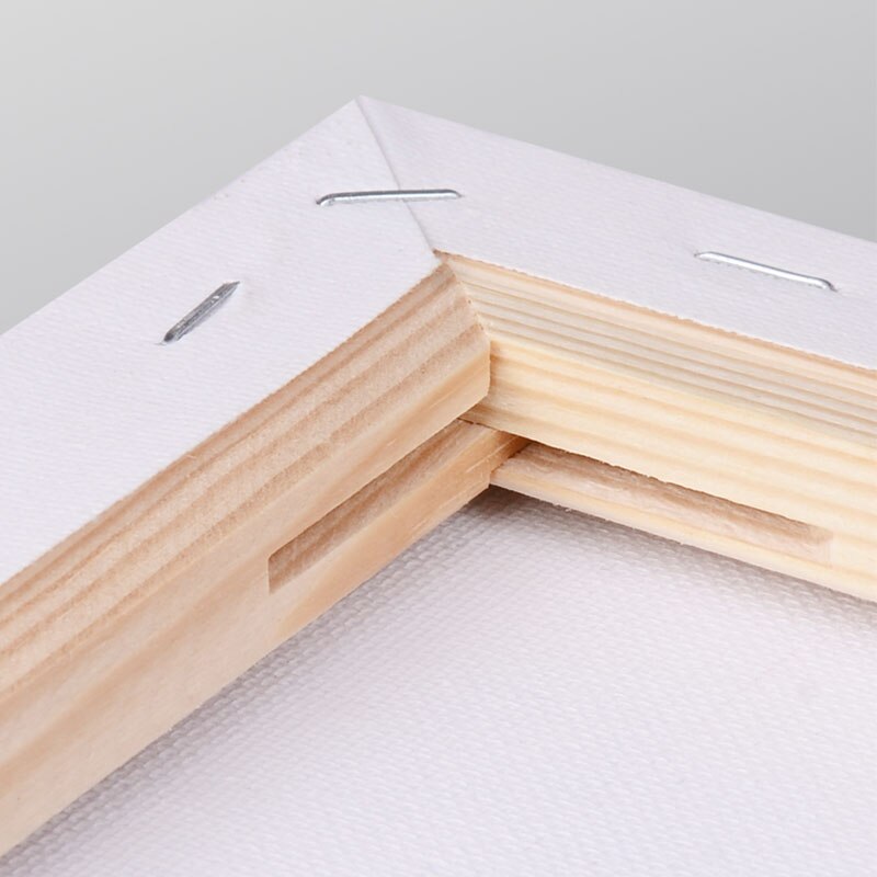 1pcs 100% Cotton Wood Frame For Canvas Oil Painting Artist Canvas Framed Pre-stretched Cotton Painting