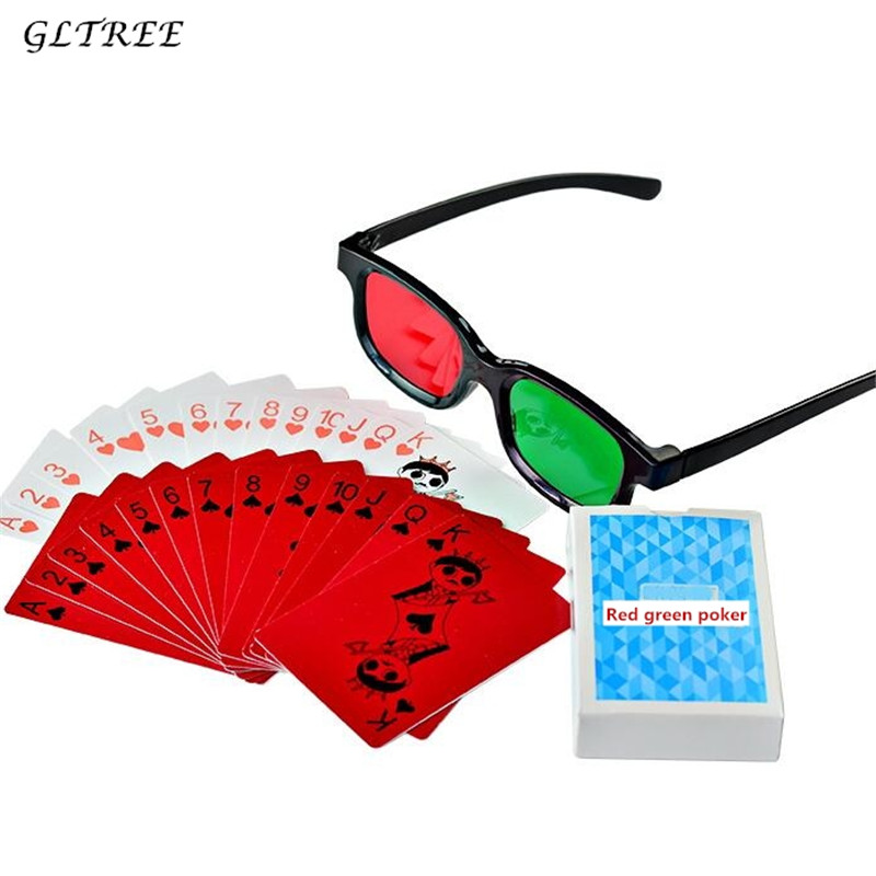 Lunettes correctrices rouge vert Poker | Formation de réadaptation pour enfants, couleur de la cécité de Poker, anisometropic amblyopia str, strabismic