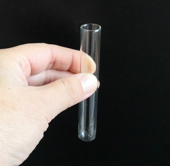 20pcs/pack 15x100mm Test Tube Clear Glass Test Tube , All Size Available