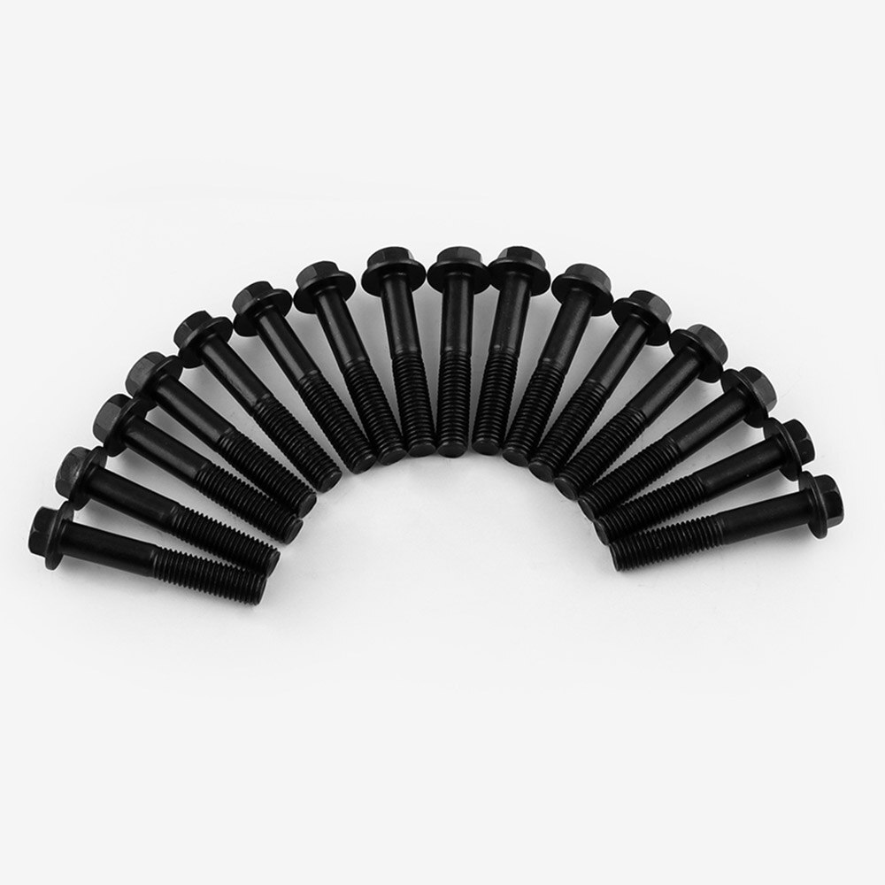 7.3L Metal Manifold Bolts Powerstroke Exhaust Manifold Bolt Kits For Ford F250 F350