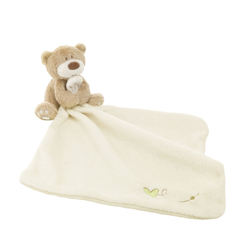 Baby Bär puppe beschwichtigen handtuch Baby ruhig tücher komfort plüsch schal speichel handtuch Baby schließen Spielzeug Handtuch Decke Niedliche Puppe