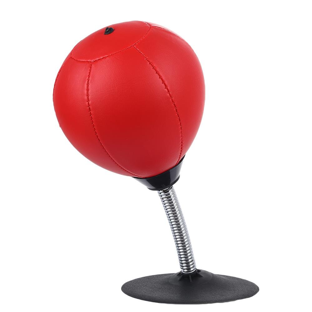 Bord boksebold lille sjov mini pu hjem stressreduktion kontor boksebold underholdning sport mini boksebold