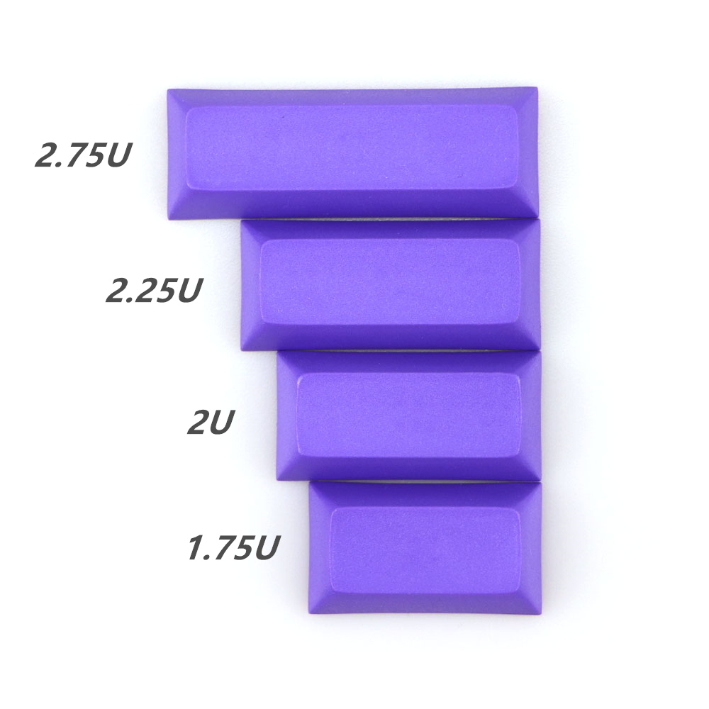 blank dsa pbt keycaps 2.75U/2.25U/2U/1.75U for cherry mx switches mechanical keyboard keycap