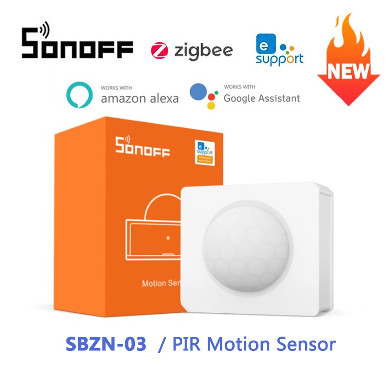 Sonoff zigbee 3.0 mini zbmini diy smart switch/trådløs kontakt/temperatur fugtighed/pir bevægelse/dør sensor til alexa google home: Snzb -03