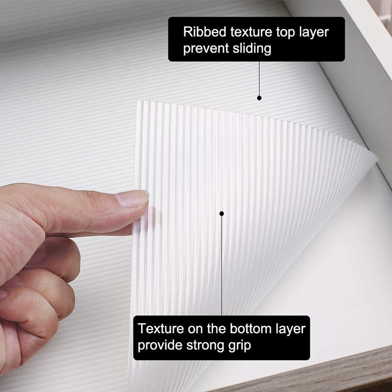 Eva Shelf Liner,Refrigerator Liner Drawer Liner Cabinet Mat for Kitchen Drawer Refrigerator Shelves Storage Cabinet 3Pcs