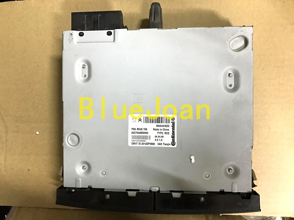GENUINE RD45 Ca r Radio with CD USB Bluetooth for Peugeot 207 206 307 308 807 Citroen C2 C3 C4 C5 C8 (set VIN code by yourself