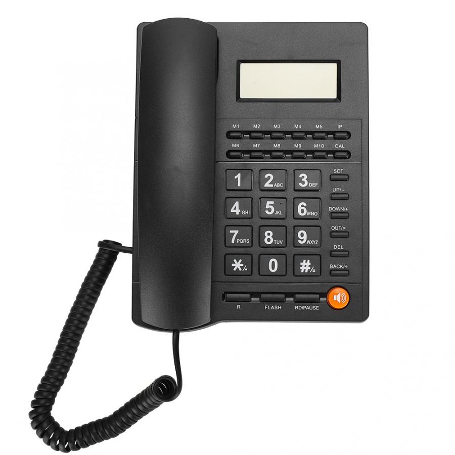 Vaste telefoon zakelijk kantoor thuisgebruik vaste telefoon bureautelefoon met nummerherkenning