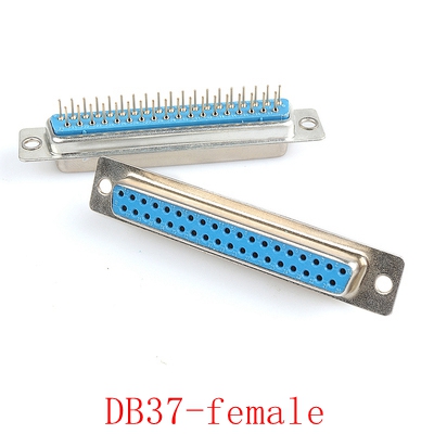DB9 DB15 DB25 DB37 Mannelijke En Vrouwelijke RS232/9/15/25/37 Pin Db Plug Voor Lassen Plaat connectors: DB37 female