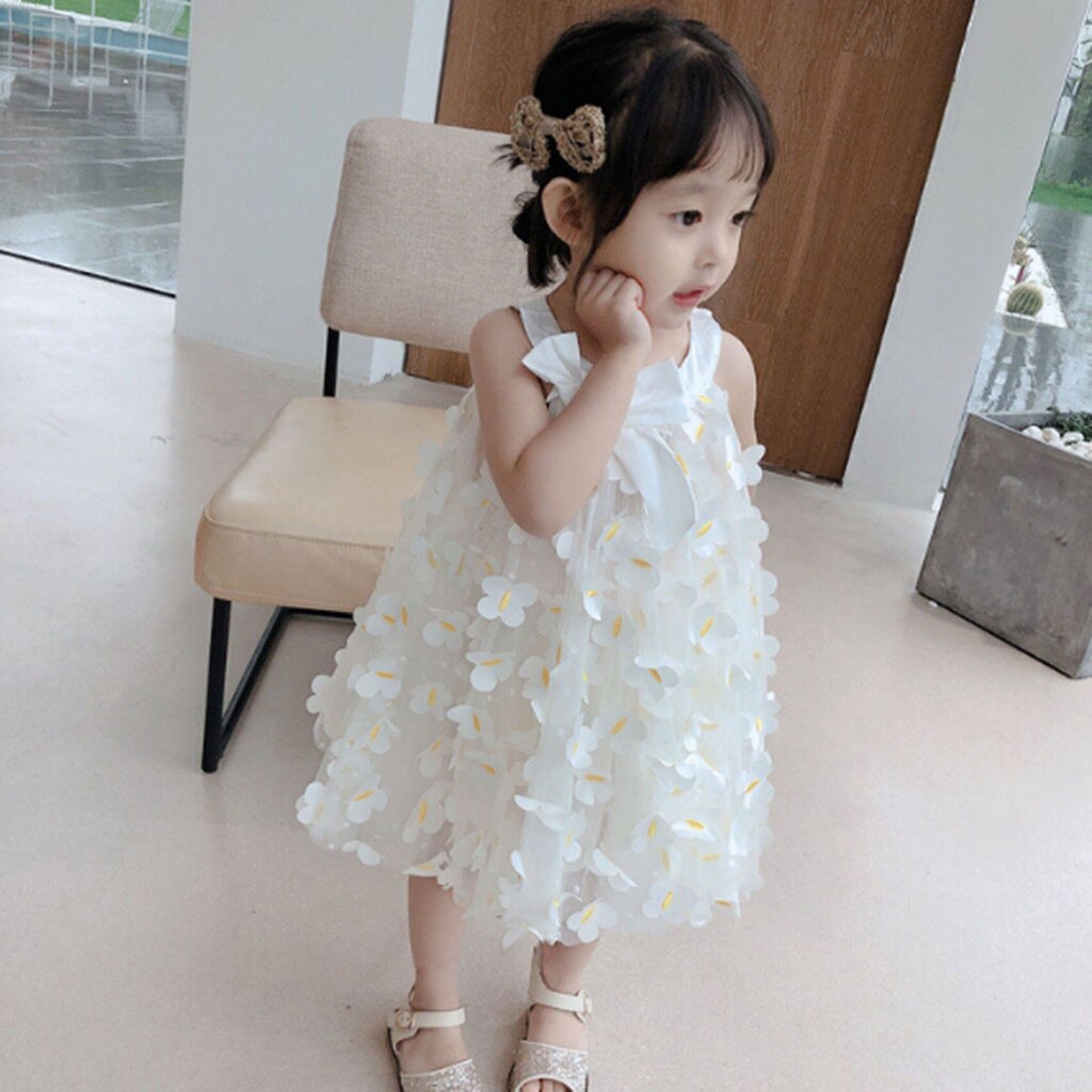 1y-6y Meisjes Peuter Baby Kids Meisjes Bloemen Vlinder Tule Jurk Prinses Jurken Kleding Kids Jurken Meisjes Party Dress