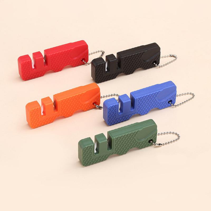 Messenslijper Zak Keramisch Slijpen Diamant Gereedschap Schaar Slijpen Tandwielen Vis Haak Carbide Mes Wetsteen Outdoor Multitools