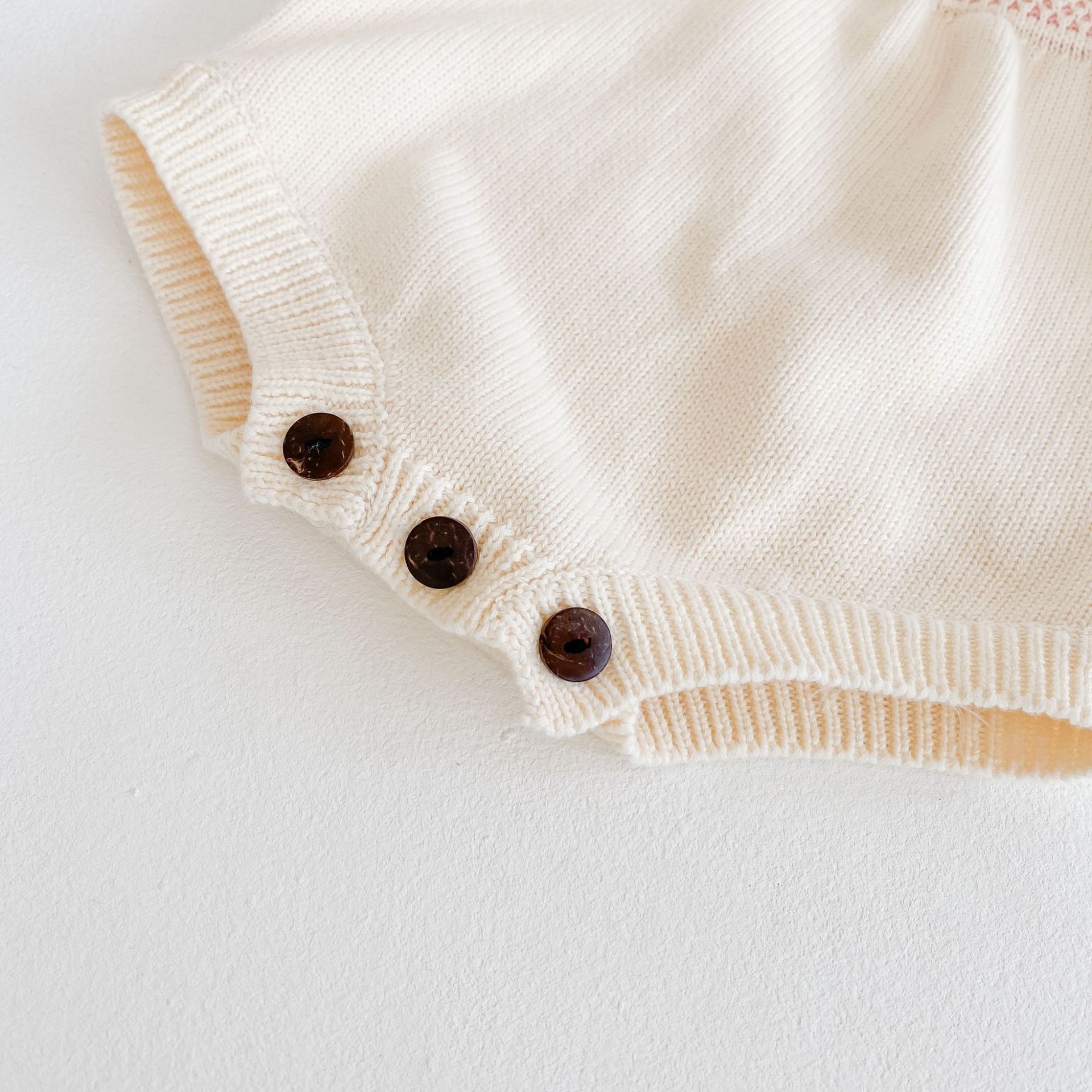 Baby Girl Auutmn Winter Long-sleeved Sweater Romper Jumpsuits Fresh Contrast Color Stitching Knitted Triangle Wrapped Sweet