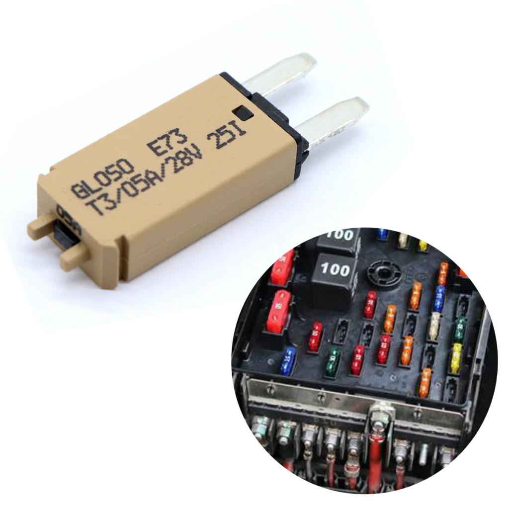 5A 12V-24V Auto Car Marine Resettable Fuse Circuit Breaker Smalll Blade