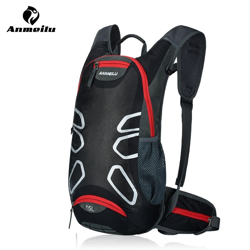 ANMEILU 15L Bike Rucksack Waterproof Ultralight Bicycle Backpack Cycling Riding Running Backpack Ride Pack