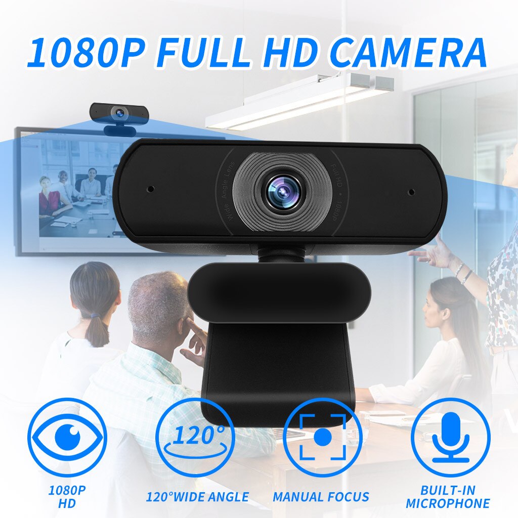 online meeting Camera special for Home office Camera Webcam Widescreen Video Calling Recording Desktop Laptop Webcam HD 1080p