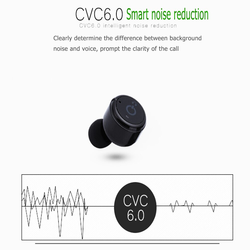X1T mise à niveau X2T Bluetooth écouteur vrai sans fil écouteurs double Bluetooth 4.2 intra-auriculaires écouteurs 1500mAh boîte de charge casque