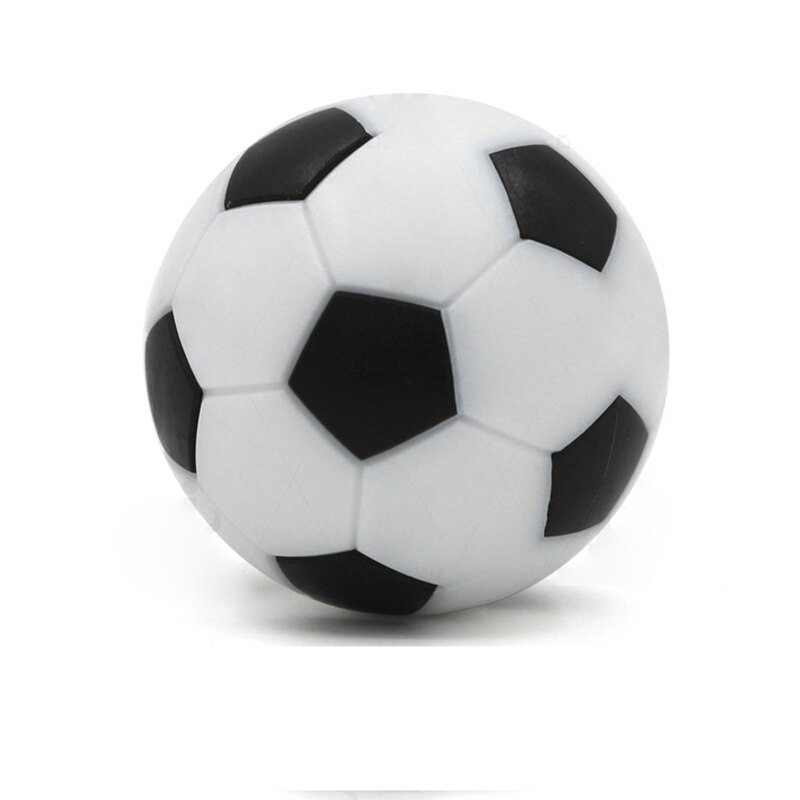 10PCS 31/32mm Resin Environmental Football Black and WhiteTable Football Table Football Machine Plastic Accessories