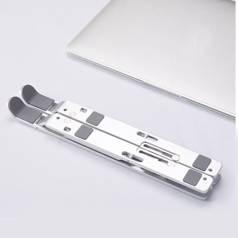 Laptop Stand Portable Notebook Holder Adjustable Foldable Ventilated Desk Tablet Aluminum Rack Health99