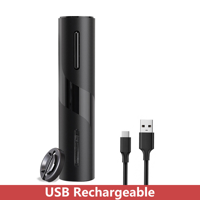 Automatische elektrische wijnopeners voor bier USB oplaadbare bierflesopeners Kurkentrekker Wijnbierdopopener Keukenaccessoires: royal blue