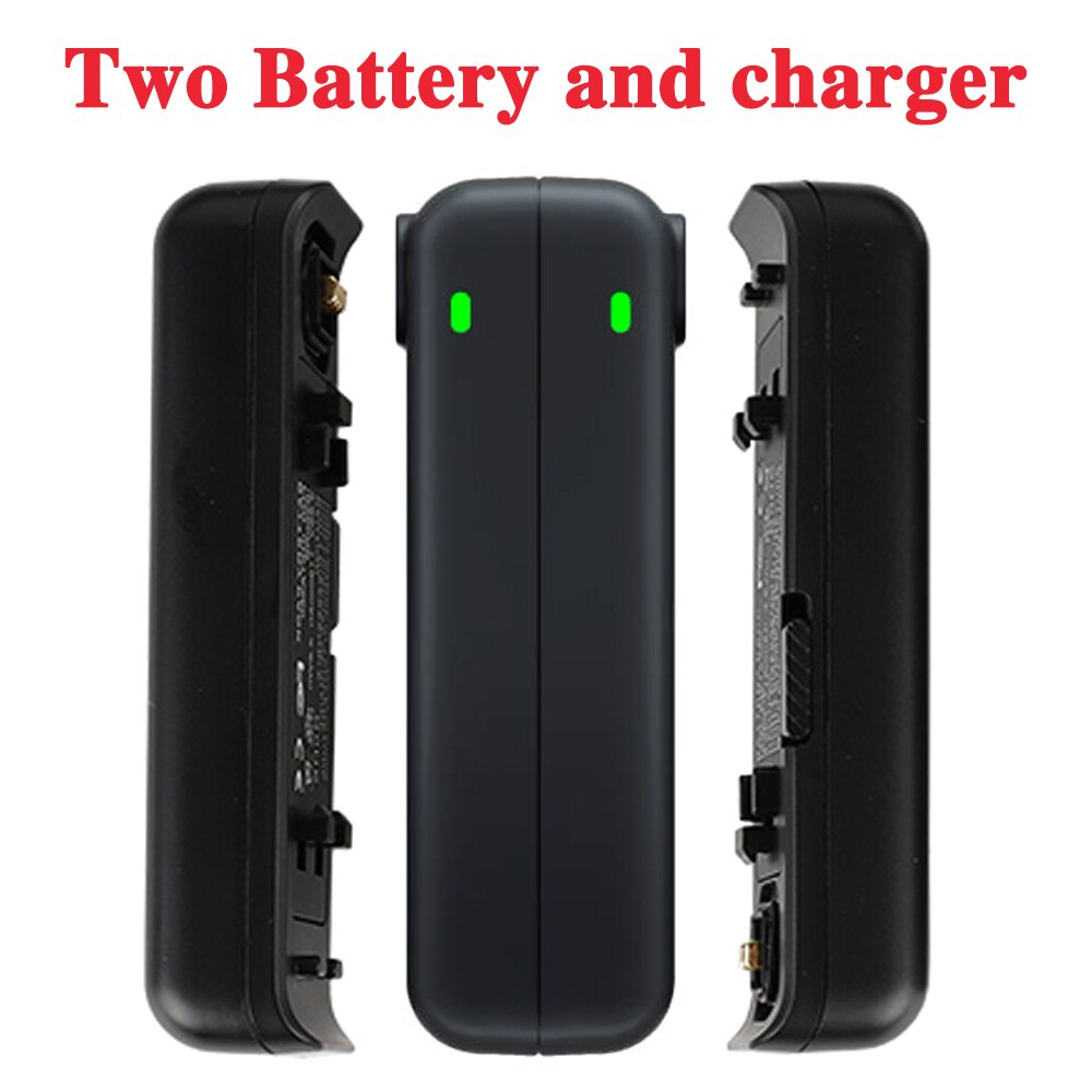 IS360RB Batterie Für insta 360 EIN R RS Twin/1-ZOLL/360 MOD Edition 1190 mAh Batterie basis Schnelle Ladegerät HUB Kamera Zubehör: 2battery and charger