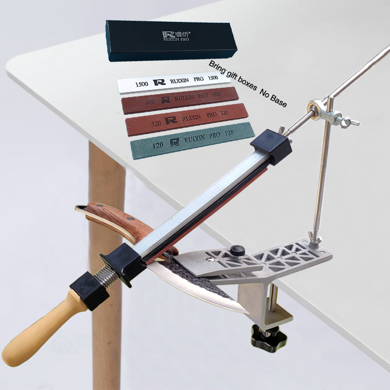 Sharpener Improved Fixed Angle Sharpener Knife Sharpener Sharpening System White Corundum Oil Stone GT: HEI HE