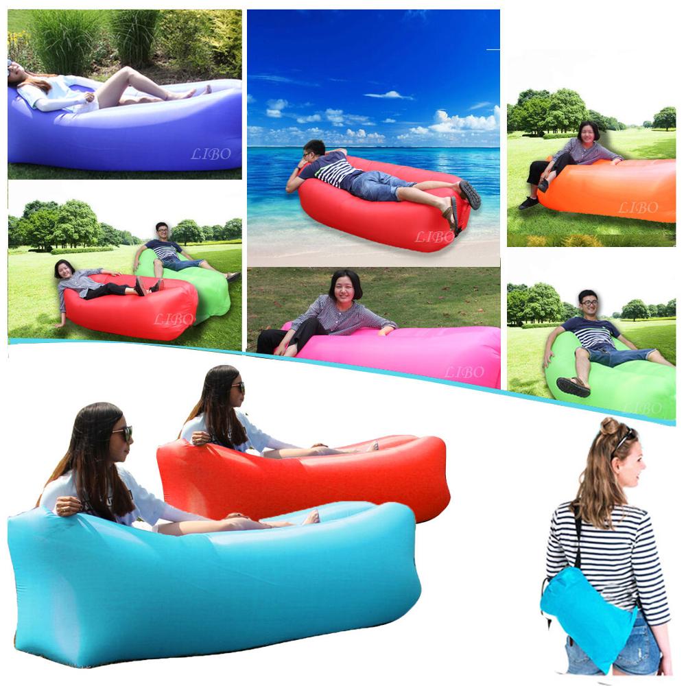 Canapé gonflable pour Camping en plein Air, étanche, Portable, Anti-fuite d&#39;air, lit de détente, plage
