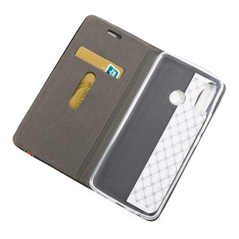 Luxury PU Leather Case For Tecno Camon 12 Air Flip Case For Tecno Camon 12 Air Phone Case Soft TPU Silicone Back Cover