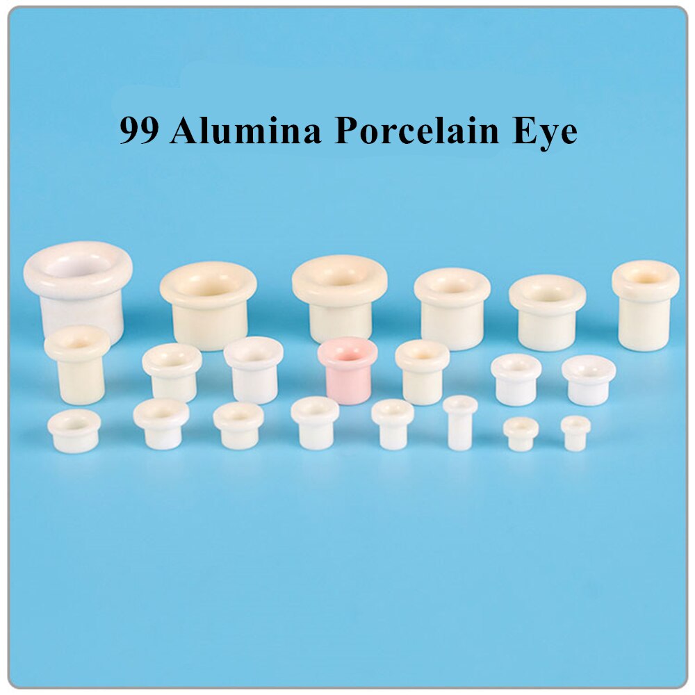99 alumina wear-resistant porcelain eye ceramic wire stranding machine twisted bow twisted copper textile ceramic beads