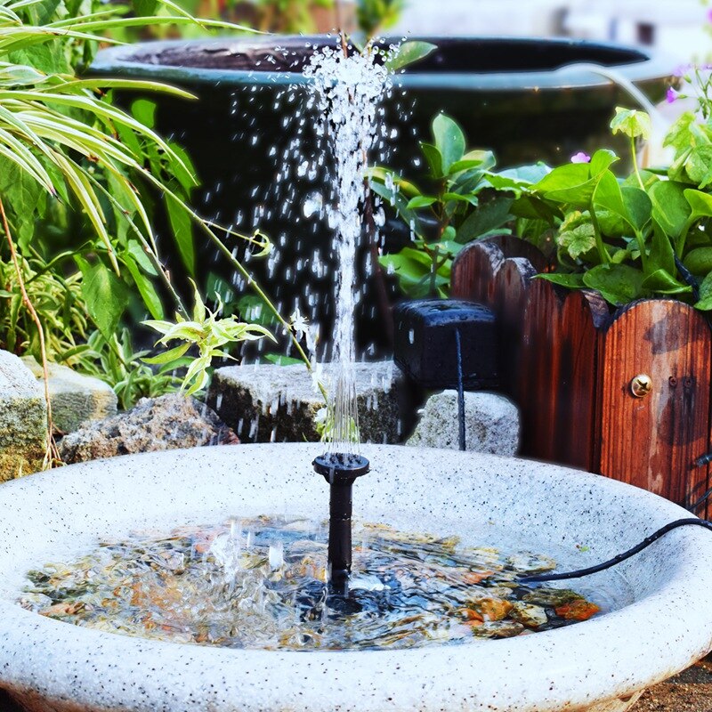 Solar Fountain Pump Water Pump Garden Floating Pump Energy Storage