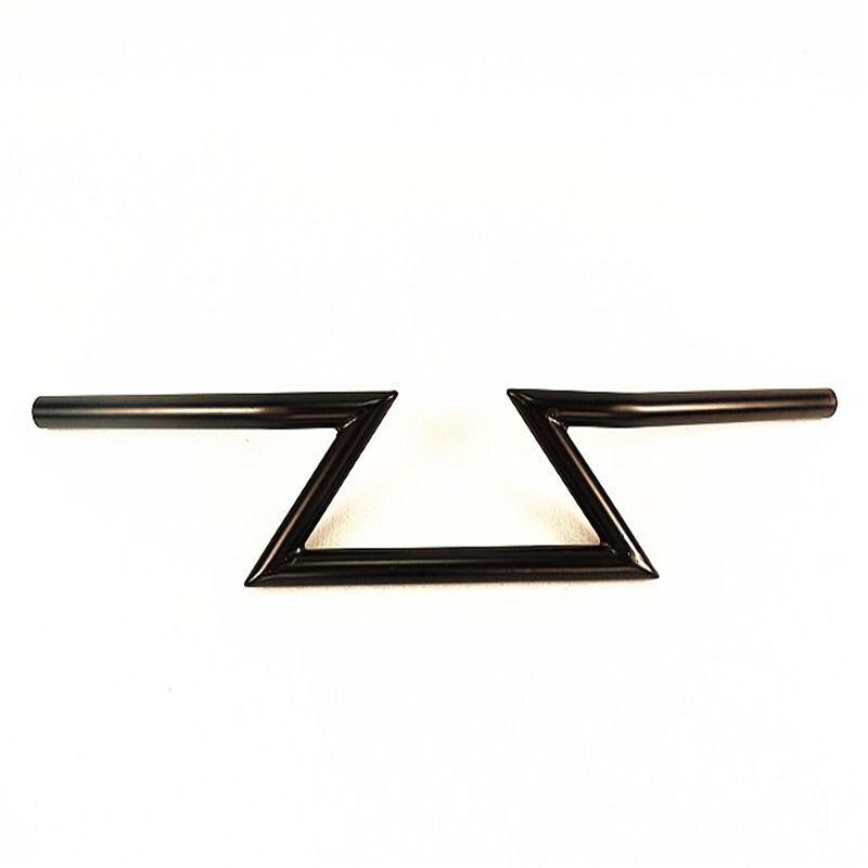 Universal Fit Chopper Cafe Racer Cruiser Bobber Tracker Motorcycle Handlebar Chrome 7/8" 22mm Handlebar High-Rise Drag Bar