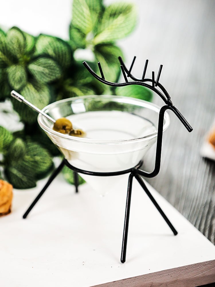 Creatieve Mule Deer Martini Cocktail Glazen Beker Wijn Glas Whisky Glas voor Wijn Whisky Bier Sap Bar Wedding Party Diner