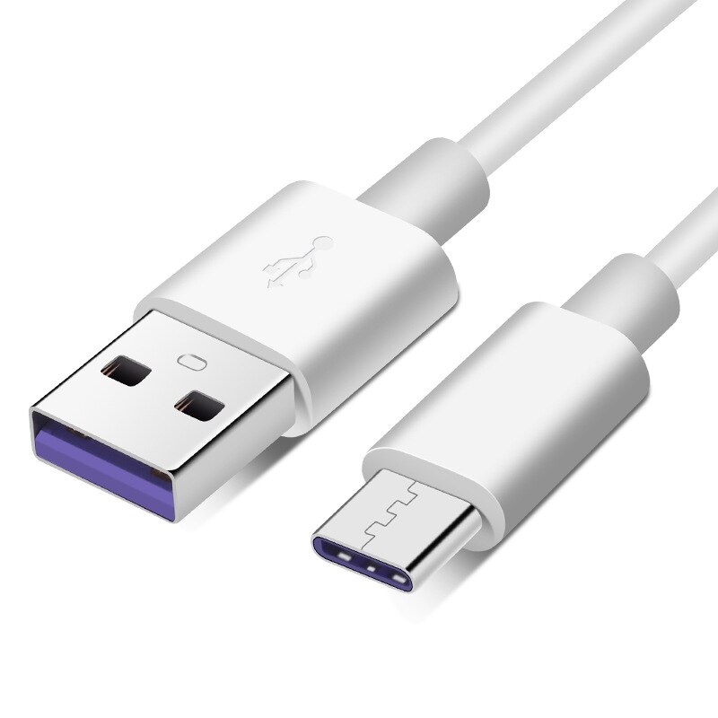 Data 5A Super Fast Charger USB C Cable for Huawei P30 P20 Lite Xiaomi Mi 9 8 Quick Charge 3.0 Type C Charging for Samsung S10 9: White / 0.25m