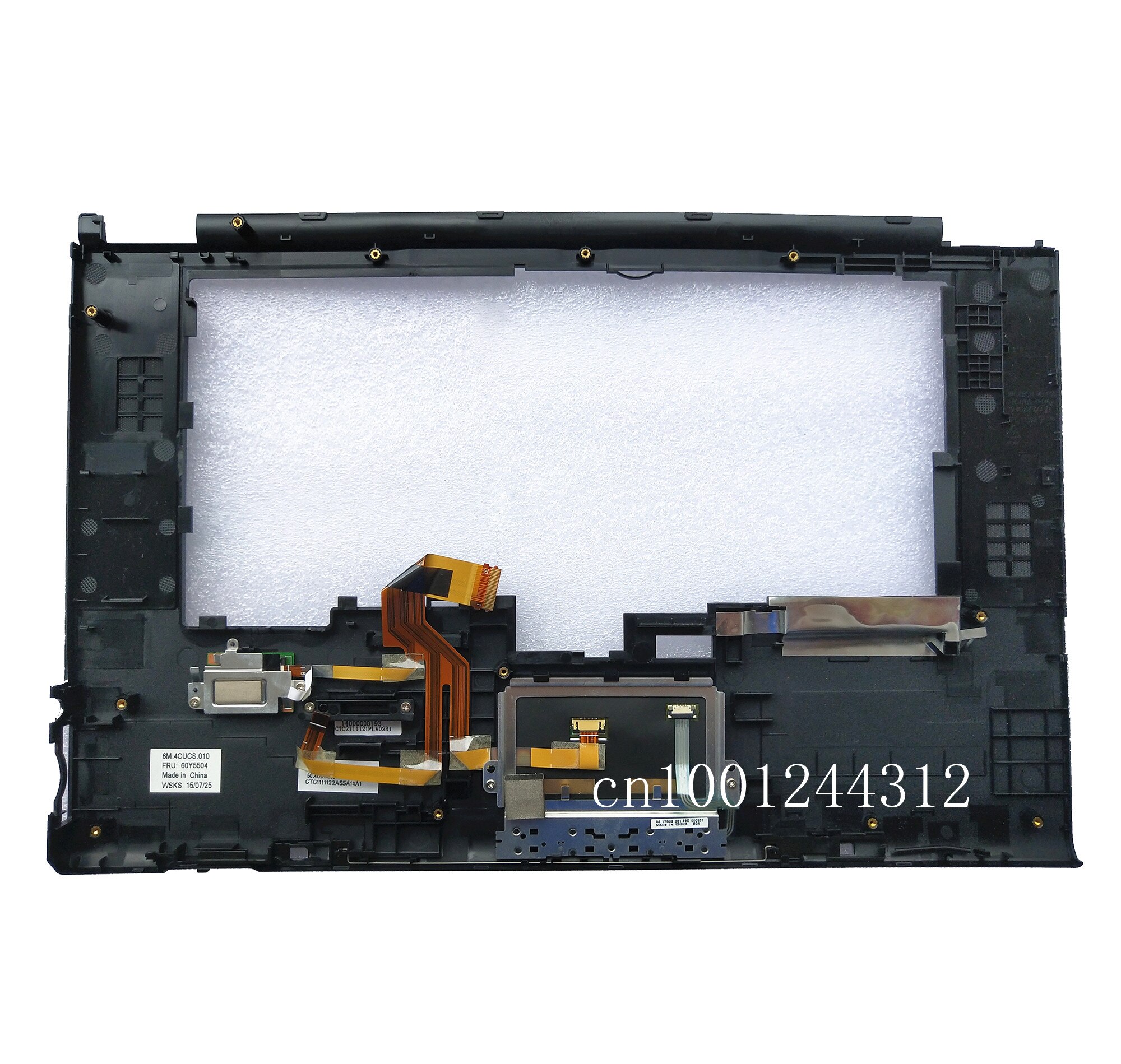 Original pour Lenovo ThinkPad T510 T510I W510 couvre-clavier avec empreinte tactile 60Y5504 75Y4564