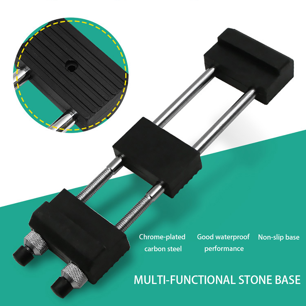 Slibesten holder slibesten holder slibesten hvæss base fix beslag skridsikker slibemaskine dock stål