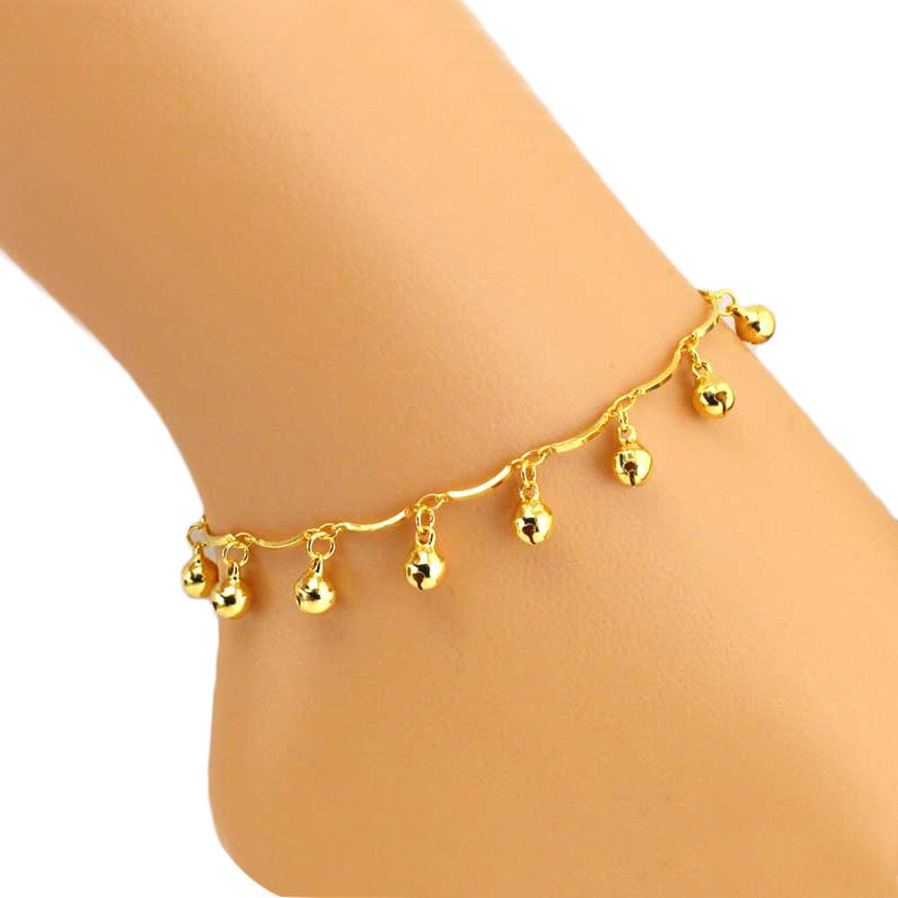 Elegante Stijl Enkelbanden Mode Trendy Bells Vrouwen Enkelband Barefoot Sandal Beach Voet Sieraden Zomer: Default Title