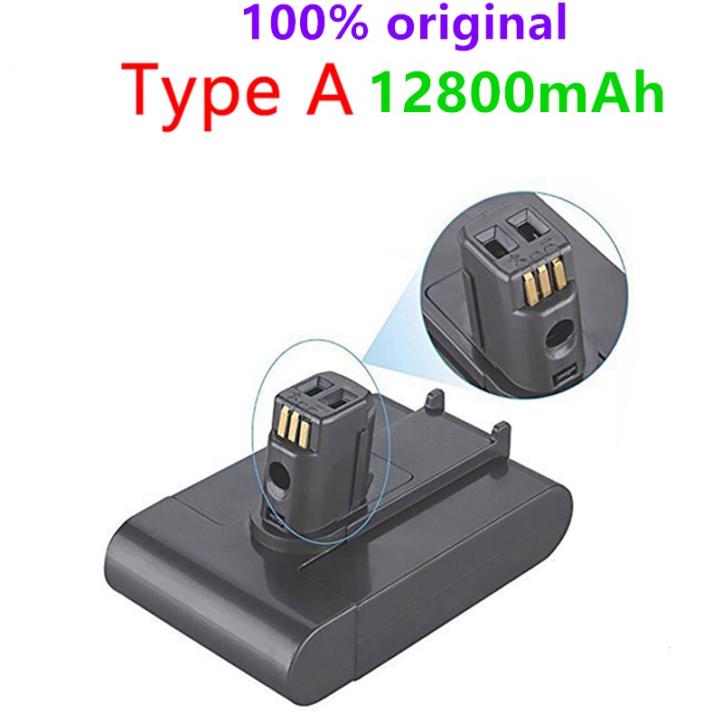 Neue 22,2 V 68000mAh lithium-akku für Dyson DC31 DC34 DC35 DC44 DC45 tier staubsauger batterie (typ A): A22.2V12800