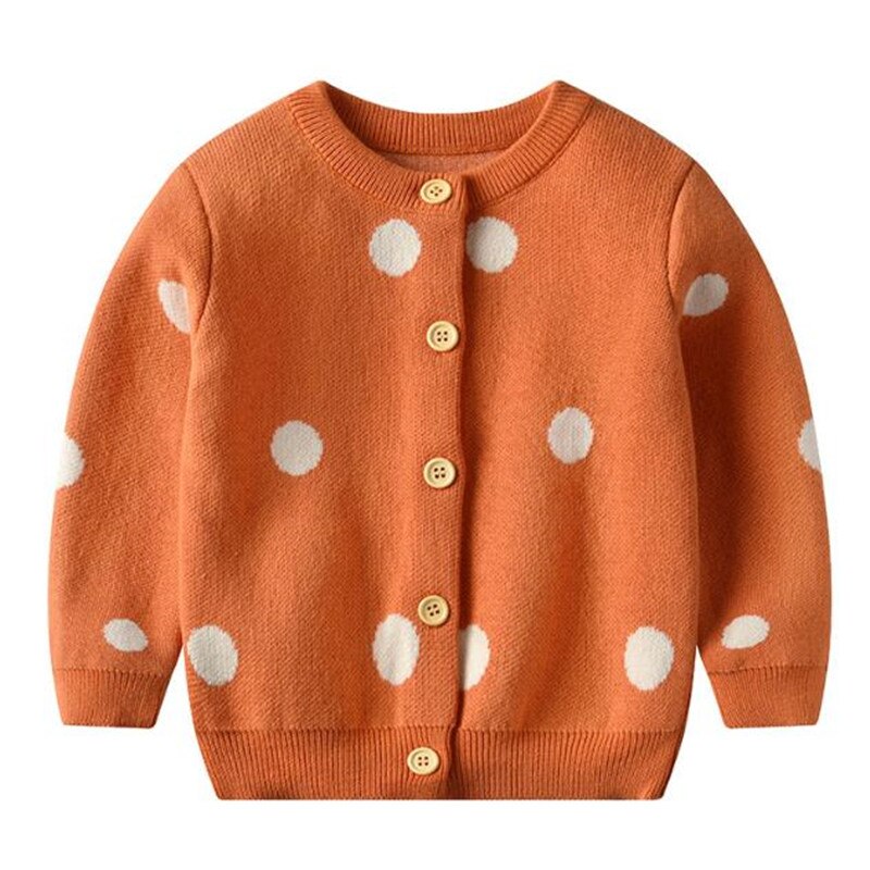 Kinderen Truien Herfst Winter Koreaanse Versie Kinderen Katoenen Jassen Voor Kinderen Gebreide Vesten 1-5 Jaar: Brown / 24M