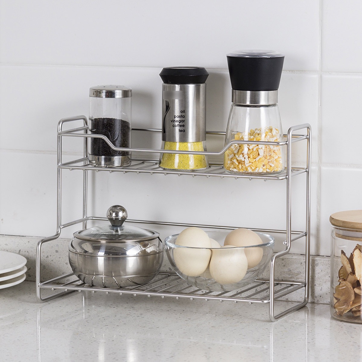 Suporte de armazenamento de cozinha portátil resistente despensa organizador rack multifuncional para cozinha casa restaurante armário sala estar