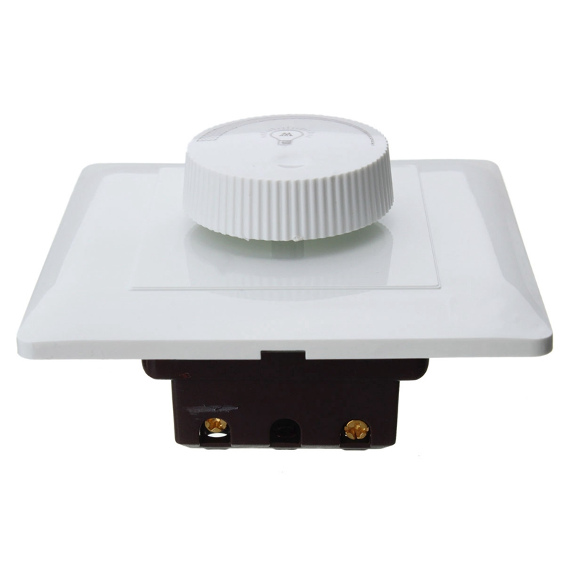 AC 220V 15-100W Dimmer Switch Brightness Controller For Lights LED Lights Downlight Adjustment Controller Low Power Consumption