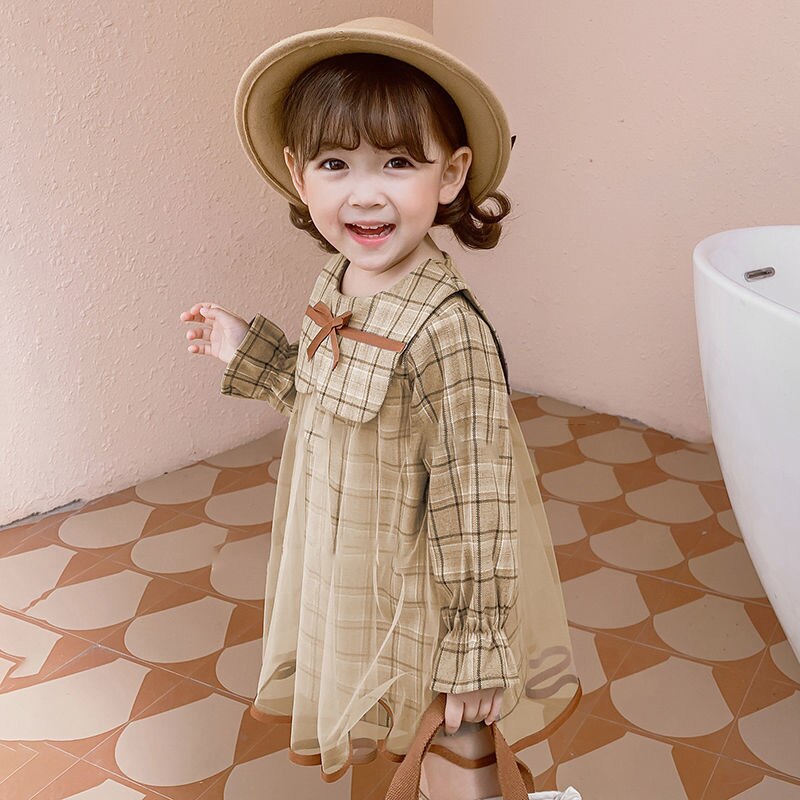 Vestito da bambina per neonato vestito da principessa per bambini invernale vestito da bambina a maniche lunghe Pullover + vestito con borsa a forma di orso vestito per bambini