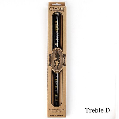 Traditionele Clarke Fluit Zwarte C/D Sleutel Whistle Ierland Muziekinstrument Ierse Fluitje Fluit Houtblazers Instrument Fluit: D key