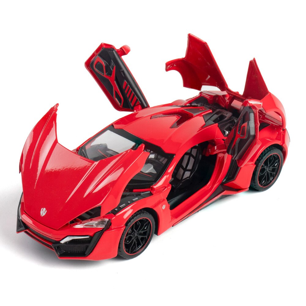 1:24 1:32 Lykan Hypersport In Lega Modello di Auto Giocattoli Pressofusi E Veicoli Auto giocattolo In Metallo Collezione Del Capretto Giocattoli Per Bambini Regali Veloce-Fast And Furious