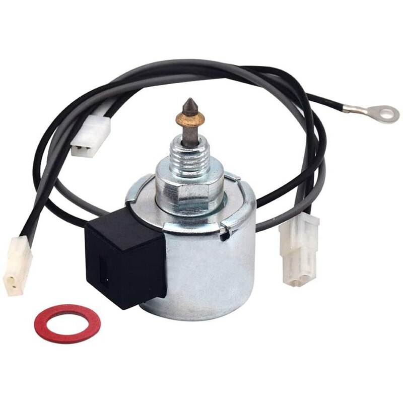 TopCarburetor Fuel Cut Off Solenoid Replacement for Briggs & Stratton 694393 with Walbro Carb Carburetor