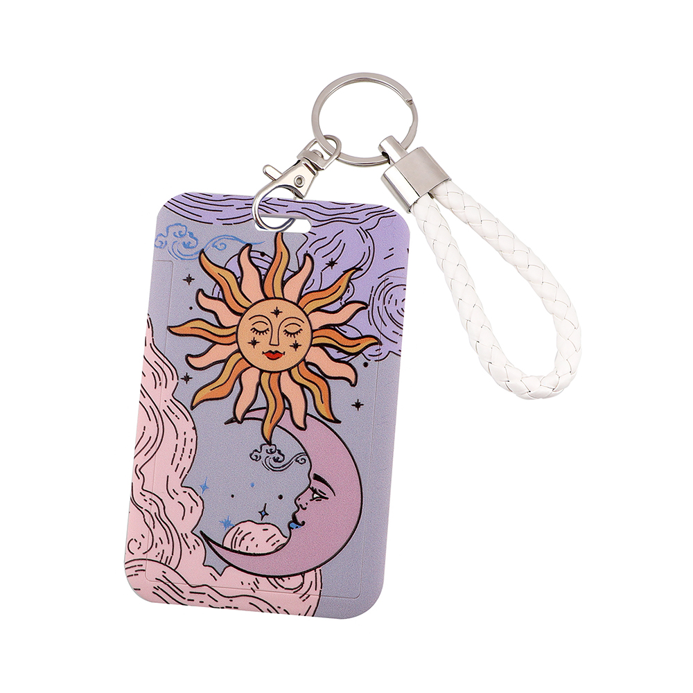 Ransitute R2764 Neue Für Student Arbeiter Handheld Keychain Karte Halter Visitenkarte Bank Karte Student ID Karte Halter: 13