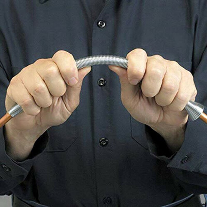 Herramienta de mano para doblar tubos de aluminio, de cobre, con muelle de tensión, de 5 uds.