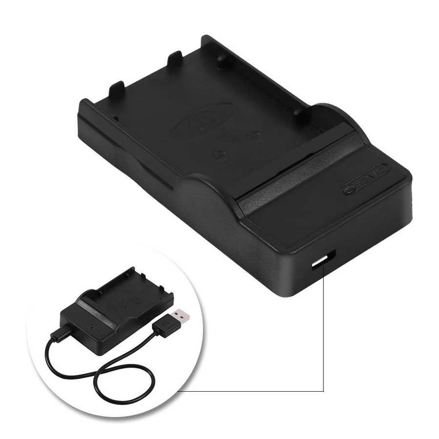 Battery Charger Replacement Charger for Olympus Cameras Working with an Power Adapter and Other USB Outlets Smart Circuit