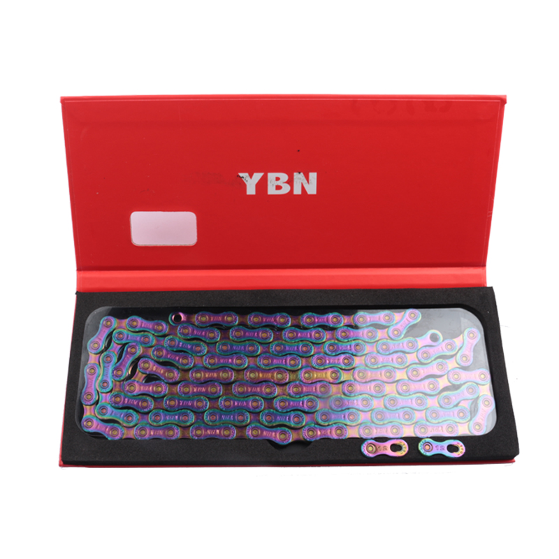 YBN-Cadena de 12 velocidades y 11 velocidades, Compatible con Sram MTB, cadena de bicicleta de montaña, 12 S, 118L, 126L, 11 S, 116L