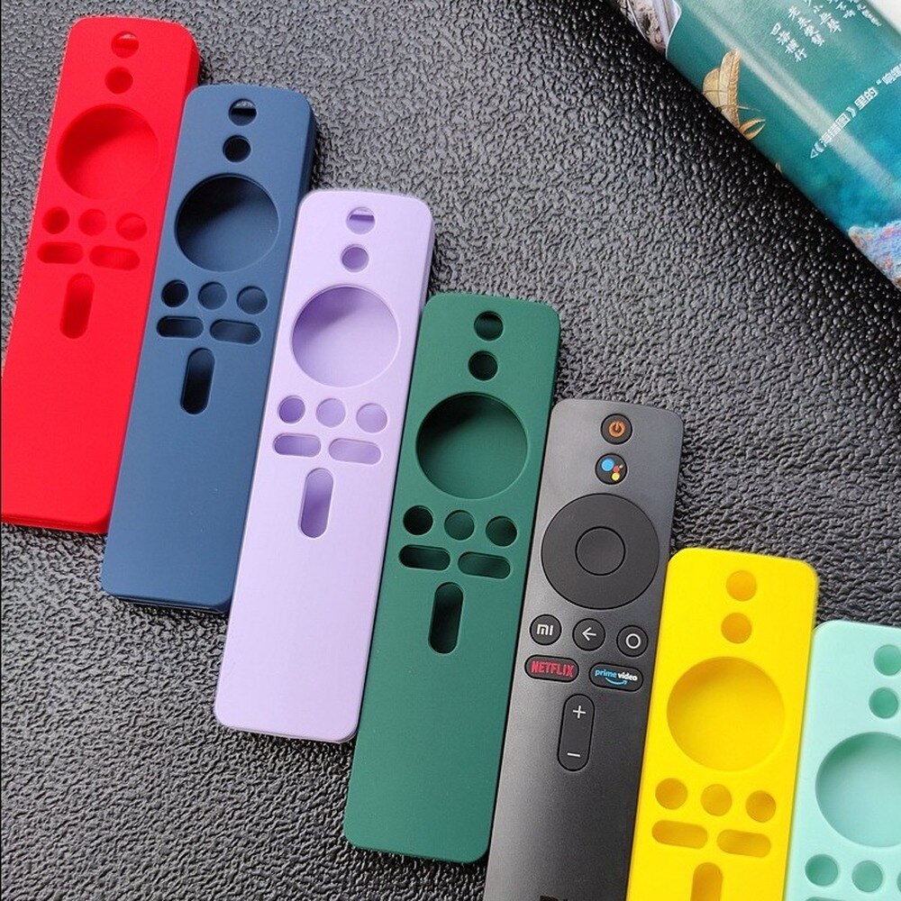 Fundas de Control remoto para Xiaomi Mi Box S Mibox 4, funda de silicona a prueba de golpes y polvo, Edición Internacional