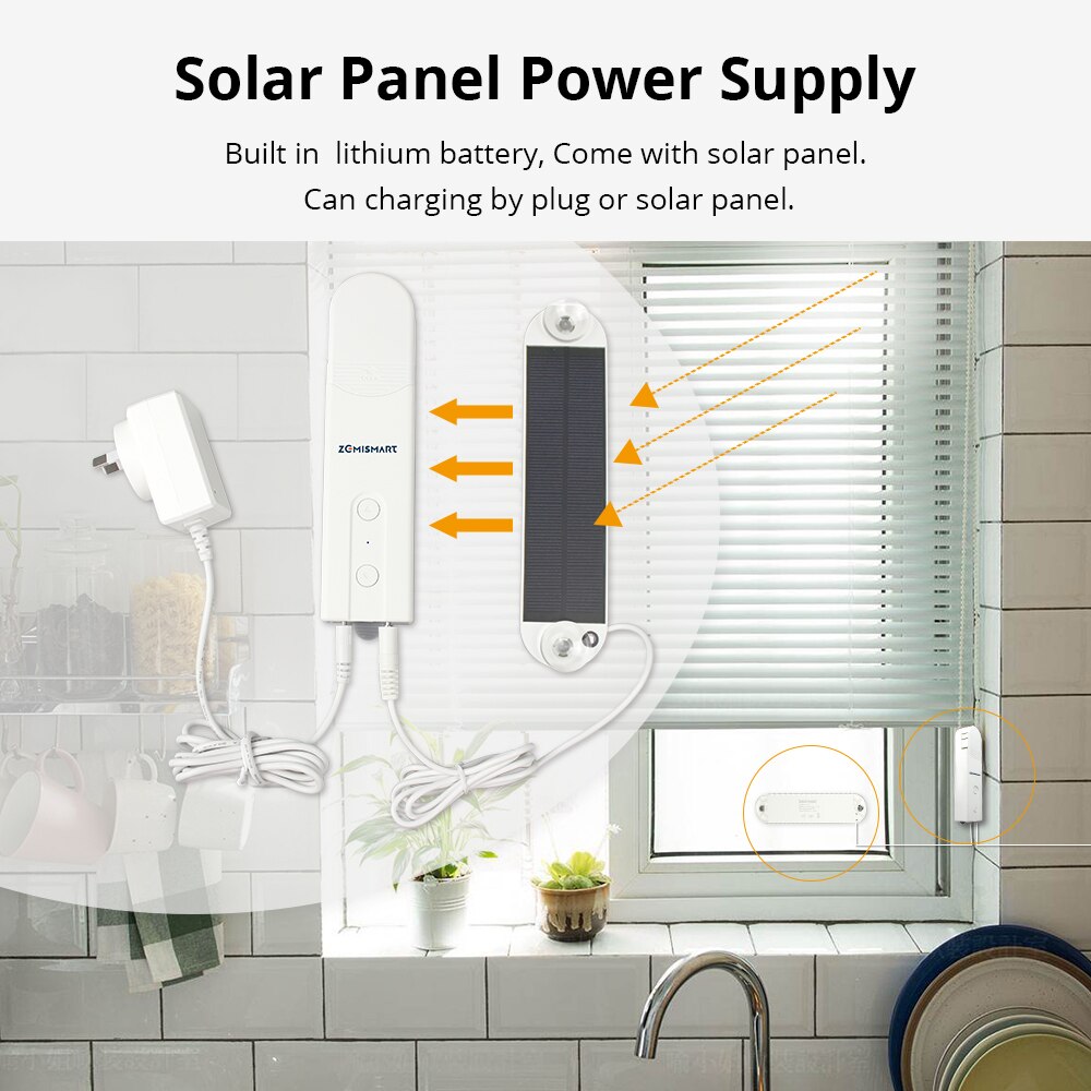 Blind Controller Roller Shade Driver with Bean or Cord Chain Driver Smart Home Automation APP Timer Bluetooth Remote control