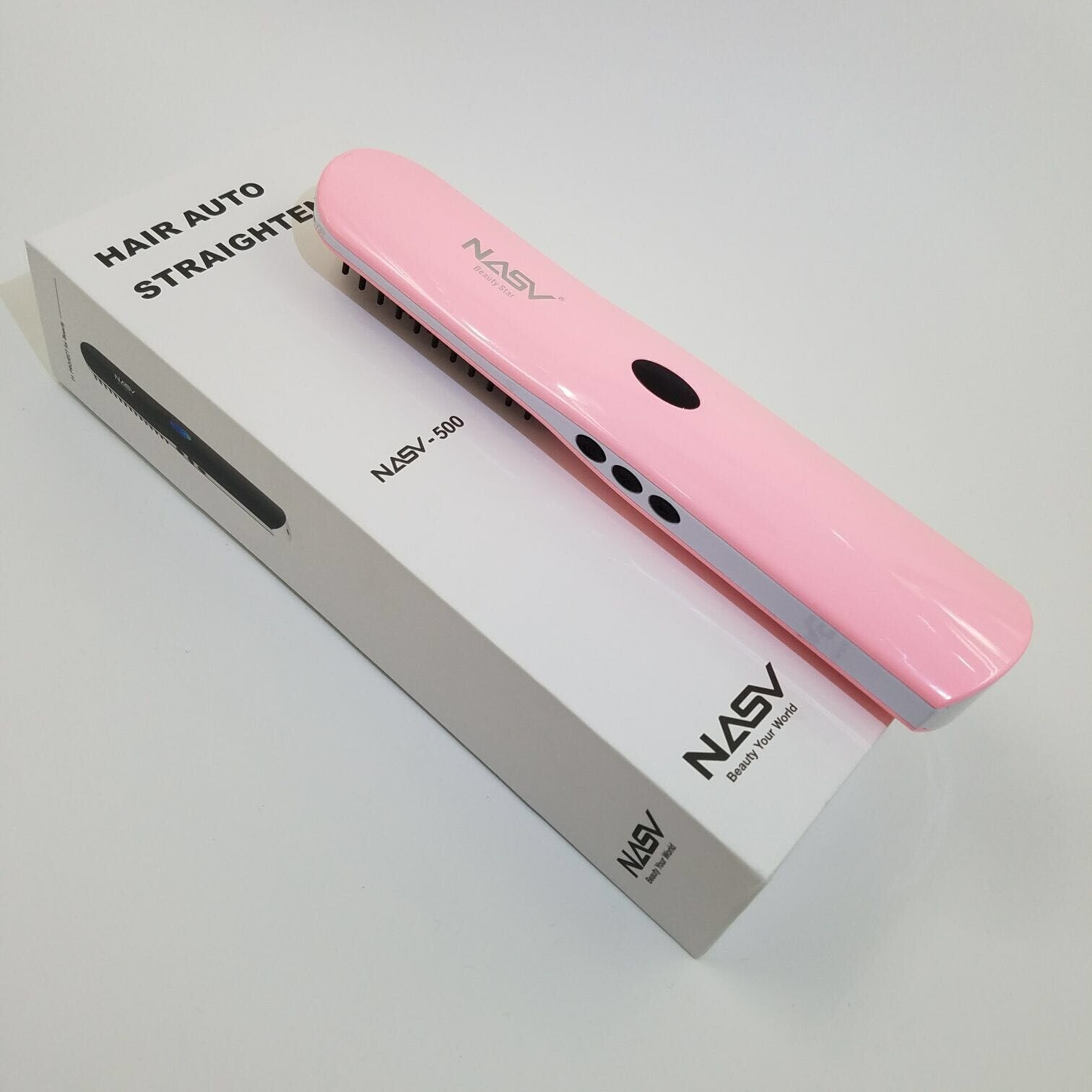 Nuevos modelos de explosión, peine de pelo recto con carga mini USB, alisador de pelo inalámbrico, peine eléctrico, peine de peluquería